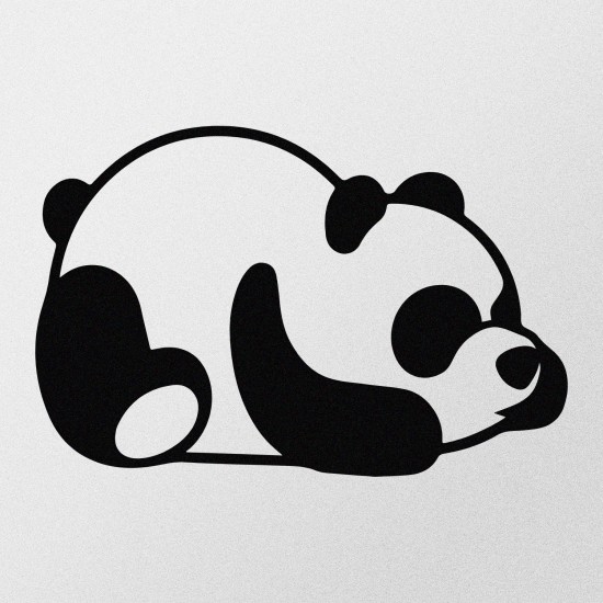 Decorative Metal Wall Accessory Panda Metal Decor Black Decorative Metal Wall Accessory Panda Metal Decor Black