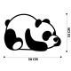 Decorative Metal Wall Accessory Panda Metal Decor Black Decorative Metal Wall Accessory Panda Metal Decor Black