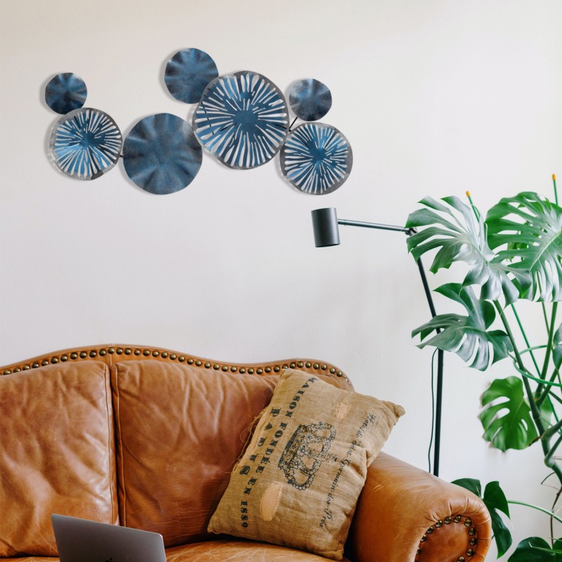 Wallxpert Decorative Metal Wall Accessory Astrid - CH102-5 Multicolor