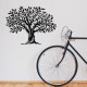 Decorative Metal Wall Accessory Yaprak Dokumu - M0111 Black Decorative Metal Wall Accessory Yaprak Dokumu - M0111 Black