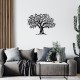 Decorative Metal Wall Accessory Yaprak Dokumu - M0111 Black Decorative Metal Wall Accessory Yaprak Dokumu - M0111 Black