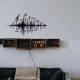 Decorative Metal Wall Accessory Lal Black Wallxpert Decorative Metal Wall Accessory Lal Black