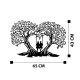 Decorative Metal Wall Accessory Love Black Decorative Metal Wall Accessory Love Black