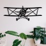 Decorative Metal Wall Accessory Vecihi Black