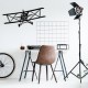 Decorative Metal Wall Accessory Vecihi Black