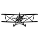 Decorative Metal Wall Accessory Vecihi Black