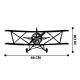 Decorative Metal Wall Accessory Vecihi Black