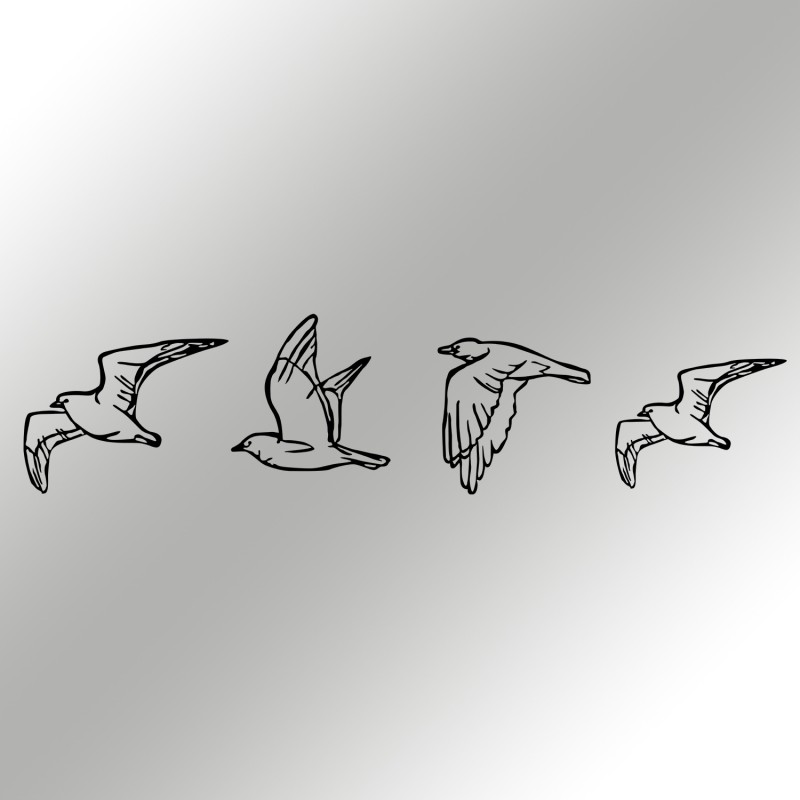 Wallxpert Decorative Metal Wall Accessory Zevahir Black