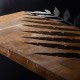 Decorative Wooden Wall Accessory Leaf3 Metal Decor Black
Walnut Decorative Wooden Wall Accessory Leaf3 Metal Decor Black
Walnut