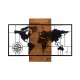 Decorative Wooden Wall Accessory World Map Wıth Compass Black
Walnut Wallxpert Decorative Wooden Wall Accessory World Map Wıth Compass Black
Walnut