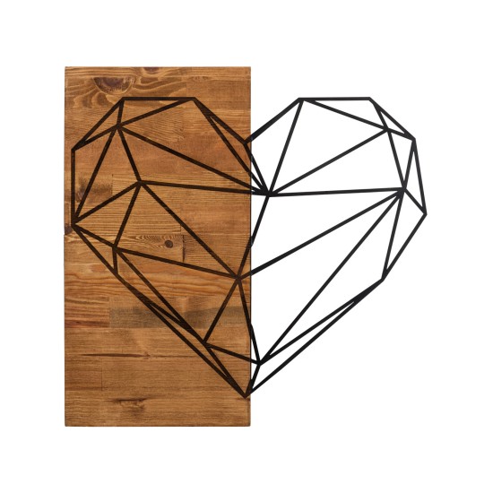 Decorative Wooden Wall Accessory Heart Black
Walnut Wallxpert Decorative Wooden Wall Accessory Heart Black
Walnut