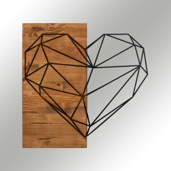 Decorative Wooden Wall Accessory Heart Black
Walnut Wallxpert Decorative Wooden Wall Accessory Heart Black
Walnut