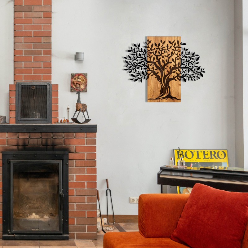 Wallxpert Decorative Wooden Wall Accessory Sogut Black
Walnut