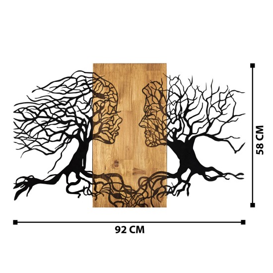Decorative Wooden Wall Accessory Tutku Black
Walnut Wallxpert Decorative Wooden Wall Accessory Tutku Black
Walnut