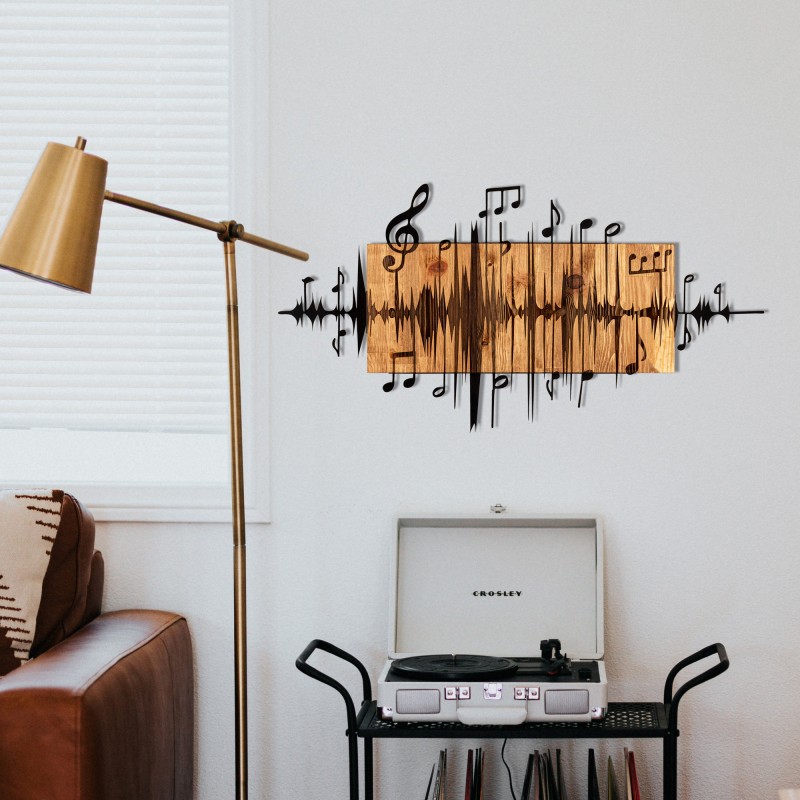 Wallxpert Decorative Wooden Wall Accessory Efsa Black
Walnut