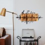 Decorative Wooden Wall Accessory Efsa Black
Walnut