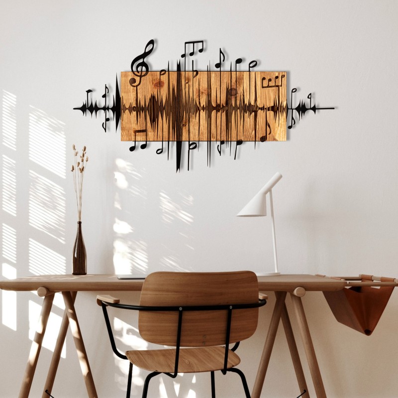 Wallxpert Decorative Wooden Wall Accessory Efsa Black
Walnut