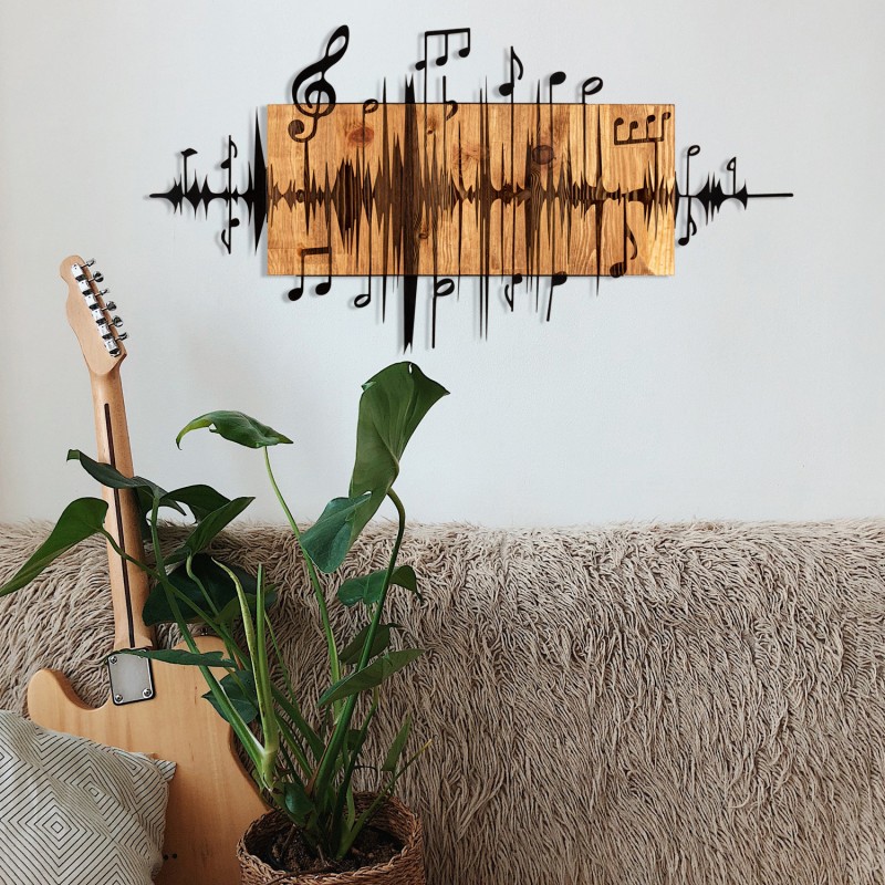 Wallxpert Decorative Wooden Wall Accessory Efsa Black
Walnut