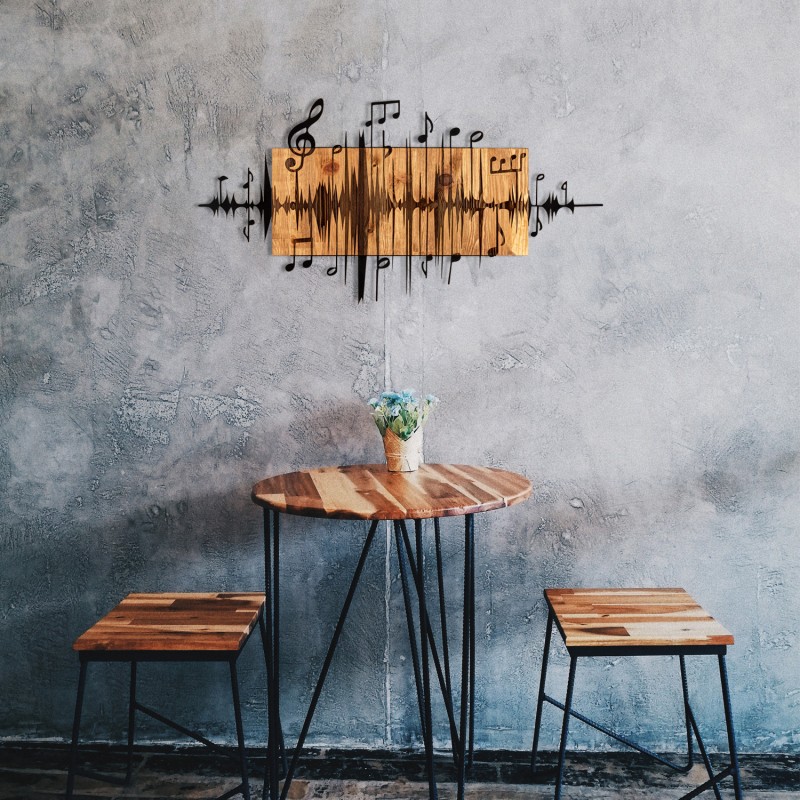 Wallxpert Decorative Wooden Wall Accessory Efsa Black
Walnut