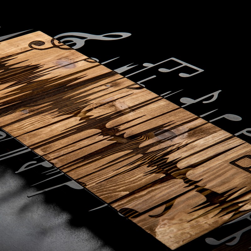 Wallxpert Decorative Wooden Wall Accessory Efsa Black
Walnut