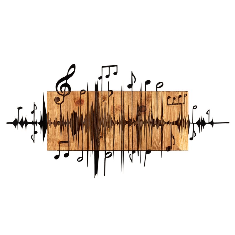 Wallxpert Decorative Wooden Wall Accessory Efsa Black
Walnut