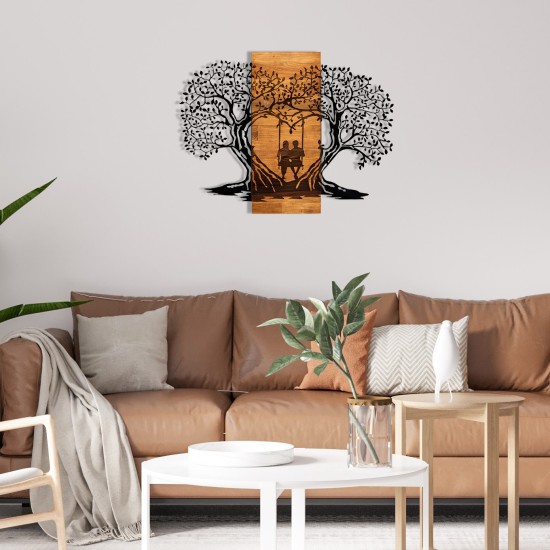 Decorative Wooden Wall Accessory Eva Black
Walnut Wallxpert Decorative Wooden Wall Accessory Eva Black
Walnut