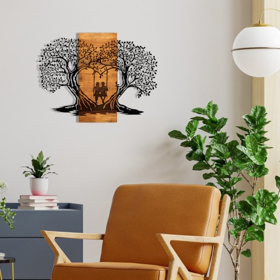 Decorative Wooden Wall Accessory Eva Black
Walnut Wallxpert Decorative Wooden Wall Accessory Eva Black
Walnut