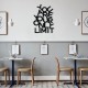 Wallxpert Decorative Metal Wall Accessory Limit Black