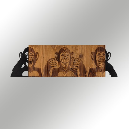 Decorative Wooden Wall Accessory I didnt see I didnt hear I dont know Black
Walnut Decorative Wooden Wall Accessory I didnt see I didnt hear I dont know Black
Walnut
