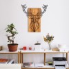 Wallxpert Decorative Wooden Wall Accessory Deer Black
Walnut