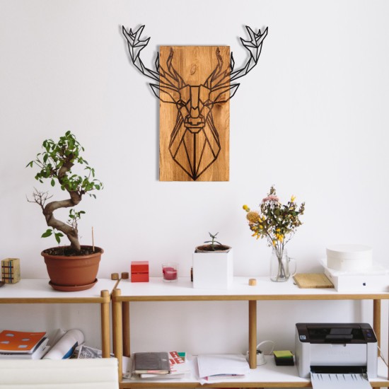 Decorative Wooden Wall Accessory Deer Black
Walnut Wallxpert Decorative Wooden Wall Accessory Deer Black
Walnut