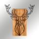 Decorative Wooden Wall Accessory Deer Black
Walnut Wallxpert Decorative Wooden Wall Accessory Deer Black
Walnut
