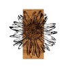 Wallxpert Decorative Wooden Wall Accessory Daisy Black
Walnut
