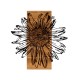 Decorative Wooden Wall Accessory Daisy Black
Walnut Wallxpert Decorative Wooden Wall Accessory Daisy Black
Walnut