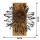 Decorative Wooden Wall Accessory Daisy Black
Walnut Wallxpert Decorative Wooden Wall Accessory Daisy Black
Walnut