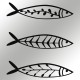 Wallxpert Decorative Metal Wall Accessory Hamsi Black
