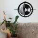 Wallxpert Decorative Metal Wall Accessory My Music v3 Black