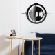 Wallxpert Decorative Metal Wall Accessory My Music v3 Black