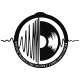 Wallxpert Decorative Metal Wall Accessory My Music v3 Black