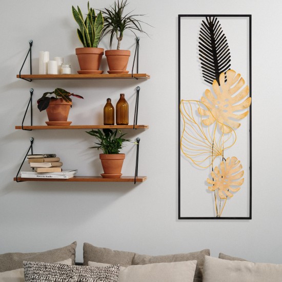 Decorative Metal Wall Accessory Nazo - CH126-1 Multicolor Wallxpert Decorative Metal Wall Accessory Nazo - CH126-1 Multicolor