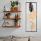 Decorative Metal Wall Accessory Nazo - CH126-1 Multicolor Wallxpert Decorative Metal Wall Accessory Nazo - CH126-1 Multicolor