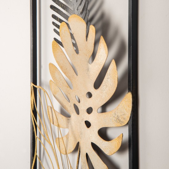 Decorative Metal Wall Accessory Nazo - CH126-1 Multicolor Wallxpert Decorative Metal Wall Accessory Nazo - CH126-1 Multicolor