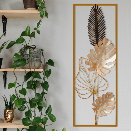Decorative Metal Wall Accessory Nazo - CH126-2 Multicolor Wallxpert Decorative Metal Wall Accessory Nazo - CH126-2 Multicolor