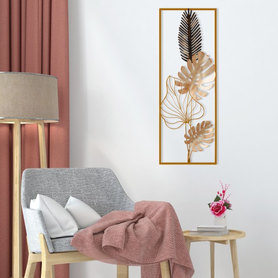 Decorative Metal Wall Accessory Nazo - CH126-2 Multicolor Wallxpert Decorative Metal Wall Accessory Nazo - CH126-2 Multicolor