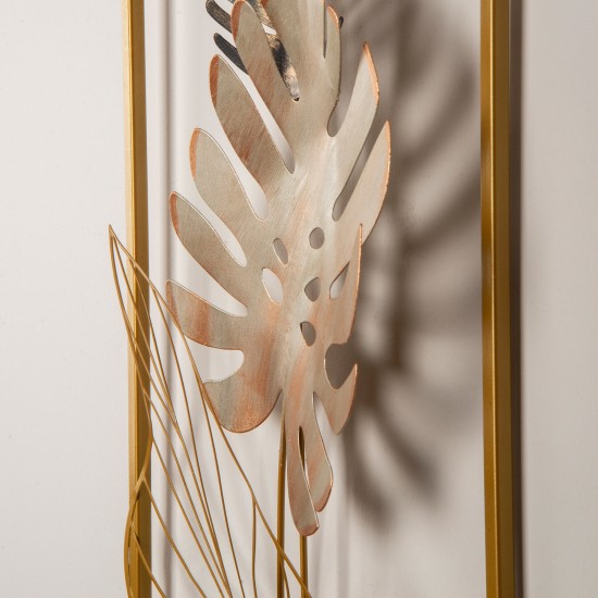 Decorative Metal Wall Accessory Nazo - CH126-2 Multicolor Wallxpert Decorative Metal Wall Accessory Nazo - CH126-2 Multicolor