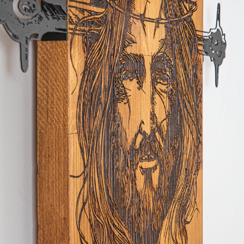 Decorative Wooden Wall Accessory Culture Black
Walnut