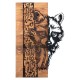 Decorative Wooden Wall Accessory Folivora Black
Walnut