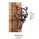 Decorative Wooden Wall Accessory Folivora Black
Walnut