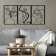 Decorative Metal Wall Accessory The Unity Of Love Black Wallxpert Decorative Metal Wall Accessory The Unity Of Love Black