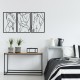 Decorative Metal Wall Accessory Sexy Lady 3 Black Decorative Metal Wall Accessory Sexy Lady 3 Black